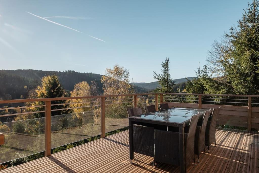 Le Cerf, Chalet Cocooning Avec Piscine Et Billard Ban-sur-Meurthe-Clefcy Bagian luar foto