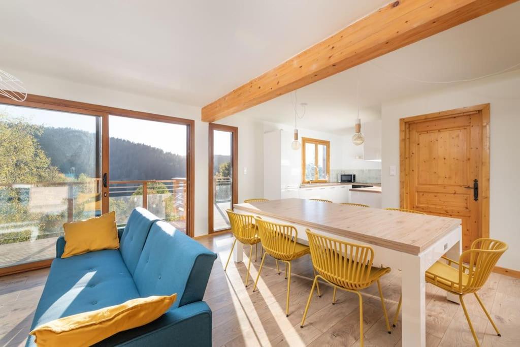 Le Cerf, Chalet Cocooning Avec Piscine Et Billard Ban-sur-Meurthe-Clefcy Bagian luar foto