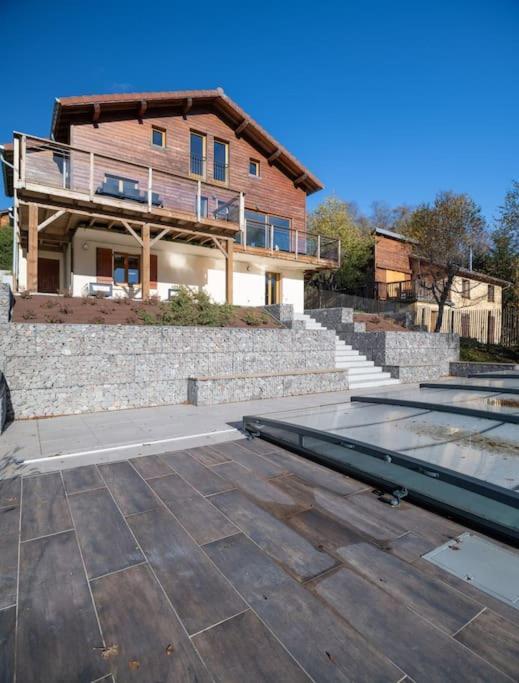 Le Cerf, Chalet Cocooning Avec Piscine Et Billard Ban-sur-Meurthe-Clefcy Bagian luar foto