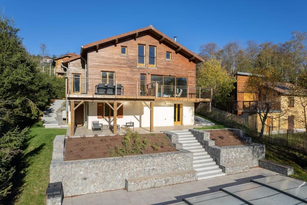 Le Cerf, Chalet Cocooning Avec Piscine Et Billard Ban-sur-Meurthe-Clefcy Bagian luar foto